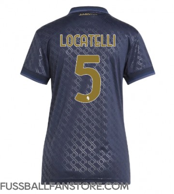 Juventus Manuel Locatelli #5 Replik 3rd trikot Damen 2024-25 Kurzarm